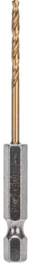 

Сверло KRANZ KR-91-5501 по металлу, 2,5мм, Р6М5, ТИТАН, шестигранный хвостовик (1 шт. в упаковке) DIN 338, KR-91-5501