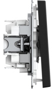 фото Выключатель двухклавишный Systeme Electric GAL001017S