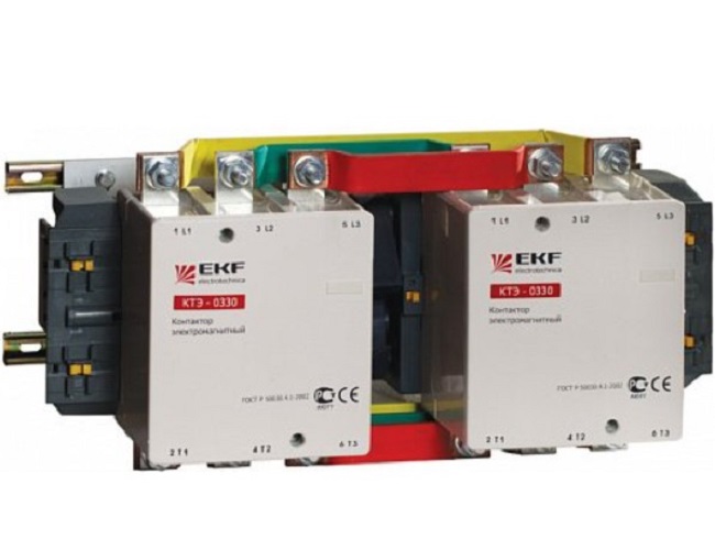 

Контактор EKF ctr-b-r-265-380 КТЭ реверс. 265А 400В 2NO, ctr-b-r-265-380