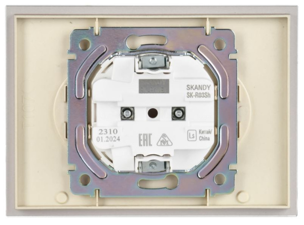 фото Розетка двухместная без заземления  IEK SK-R20-10-K37 в Ростове-на-Дону