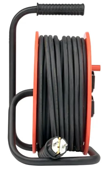 

Удлинитель на катушке EKF UKA02-16-315-4-30-IP44 "Атлант 2.0" 4 гнезда 30м с заземлением ПВС 3*1,5 16А/3,5кВт IP44 PROxima, UKA02-16-315-4-30-IP44