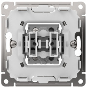фото Выключатель двухклавишный Systeme Electric GAL001019S