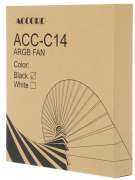 фото Вентилятор ACCORD ACC-C14 ARGB BLACK