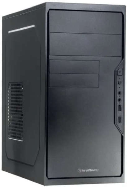 фото Системный блок Kraftway i3-12100/8GB/256GB (УЦЕНЕННЫЙ) Intel Core i3, 8 ГБ, 256 Гб, Intel UHD Graphics 730,  ОС Не установлена