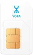 фото Sim-карта  Yota самостоятельной регистрации для смартфона