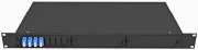 фото Кросс оптический стоечный TopLAN КРСв-Top-1U-08LC/U-OS2-BK