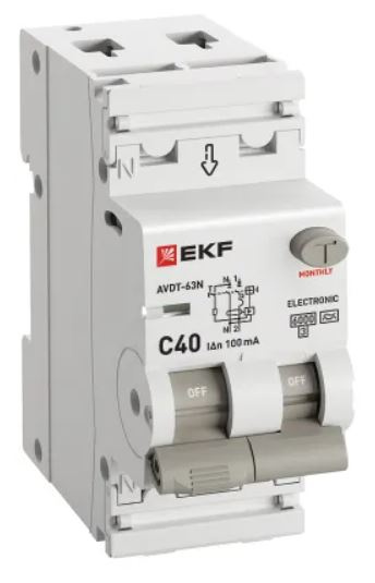 фото Автомат дифференциальный EKF D63N26EA40C100
