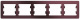 фото Рамка пятерная  Systeme Electric GSL001105