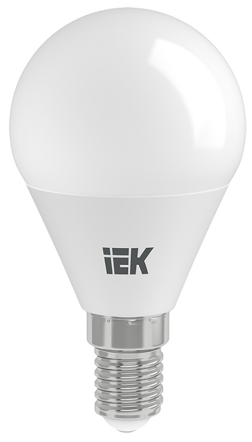 

Лампа светодиодная IEK LLE-G45-9-230-30-E14 ECO G45 9Вт шар 3000К E14 230В, LLE-G45-9-230-30-E14