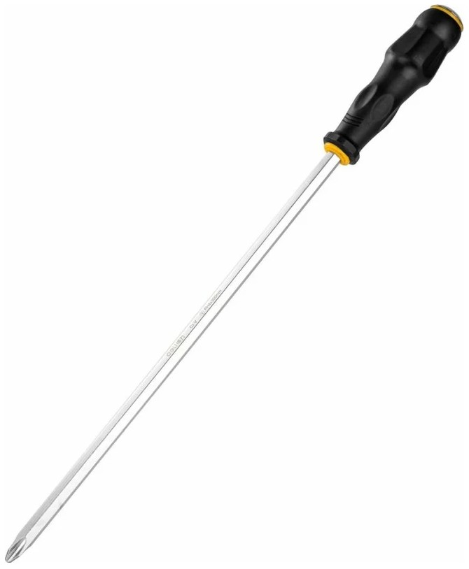 

Отвертка крестовая Deli DL627012 со сквозным хвостовиком (ударная) PH4x300, DL627012