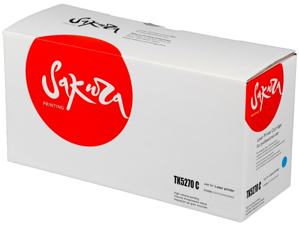 

Картридж Sakura SATK5270C для Kyocera Mita ECOSYS M6230cidn, синий, 6 000к., SATK5270C