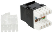 фото Модуль  Lanmaster LAN-OK45U5E/180R-BK