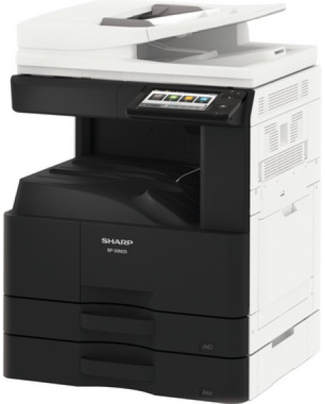 

МФУ монохромное Sharp BP30M28EU А3, 28/17 ppm, 13000 отп/мес (макс 75000 отп/мес), PCL, дуплекс, лотки 2*500,реверс.автоподат. на 100лист, 4Gb, без то, BP30M28EU