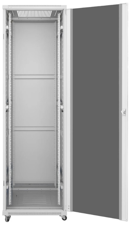 

Шкаф напольный 19", 27U SNR SNR-TFC-276010-GS-G-SF телекоммуникационный 27U 600x1000, серия TFC, SNR-TFC-276010-GS-G-SF