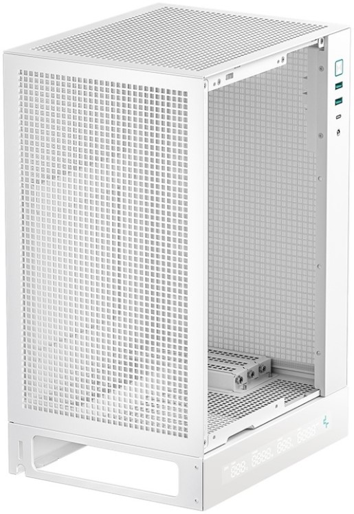 

Корпус mini-ITX Deepcool CH170 DIGITAL WH без БП, 2*USB 3.0, USB Type-C, CH170 DIGITAL WH