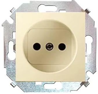 

Розетка Simon 1591444-031 Simon 15 Бежевый б/з, со шторками, 16А, 250В, винт.заж., 1591444-031