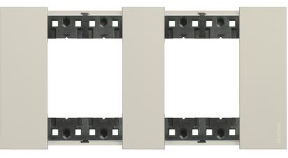 Изображение товара Рамка BTicino KA4802M2KM серия Living Now песочного цвета