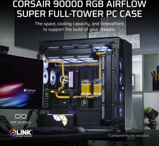 фото Корпус eATX Corsair iCUE LINK 9000D Airflow в Омске