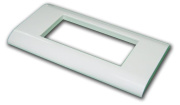 фото Рамка Lanmaster LAN-FR45x90-WH