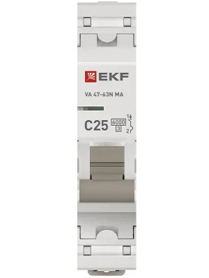 фото Автоматический выключатель  EKF M63MA6125C в Перми