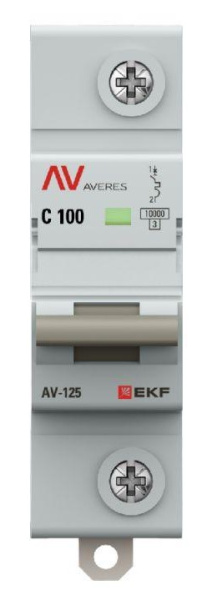 фото Автоматический выключатель  EKF mcb125-1-100C-av в Уфе