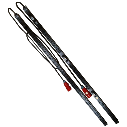 

Блок розеток TWT TWT-PDVI3-6x24-CB-32 вертикальный, 3-фазный, 6xC19 + 24xC13, автомат и A/V-метр, 380V, 32A, шнур 2 м, IEC309, TWT-PDVI3-6x24-CB-32