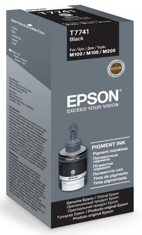 

Контейнер Epson C13T77414A для M100/M105/M200 140 мл, C13T77414A