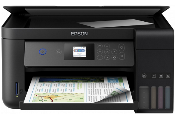Epson L4160 C11CG23403 А4; СНПЧ, дуплекс; 4-цветн. сист. печати; ЖК-экран; WiFi, iPrint; с ситемой «Key Lock»