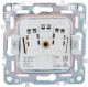 фото Розетка с заземлением с крышкой IEK SK-R16-16-44-K48 в Казани