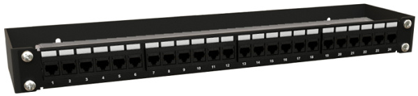 фото Кронштейн настенный для 19 1U Hyperline BW19-1U-110F-RAL9005 в Волгограде