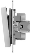 фото Выключатель двухклавишный  Systeme Electric ATN440151
