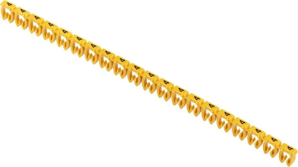 Изображение товара Кабельный маркер IEK UMK-KE3-4 для маркировки проводов и кабелей