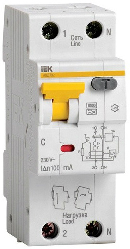фото Автоматический выключатель дифф. тока (АВДТ)  IEK MAD22-5-025-B-10 в Уфе