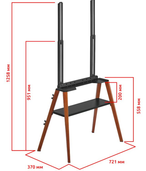 фото Стойка напольная UNITEKI STB008WOOD в Казани