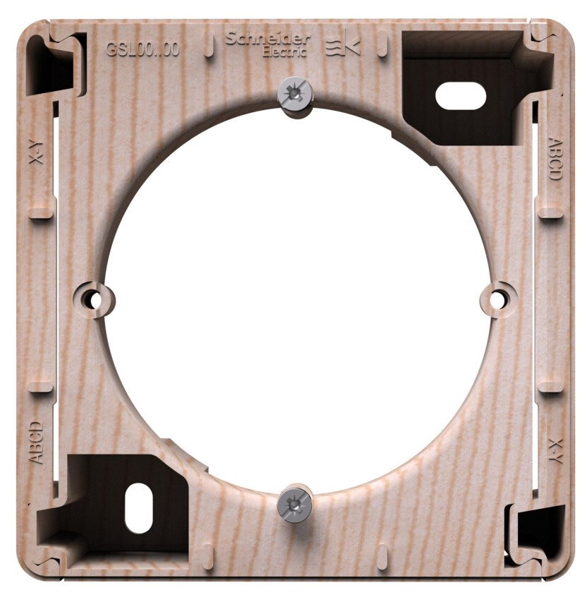 

Коробка для наружного монтажа Systeme Electric GSL001500 Glossa сосна, GSL001500