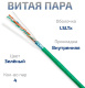 фото Кабель витая пара F/UTP 5e кат. 4 пары Cabeus FTP-4P-Cat.5e-SOLID-LSLTx-GN-20 в Казани