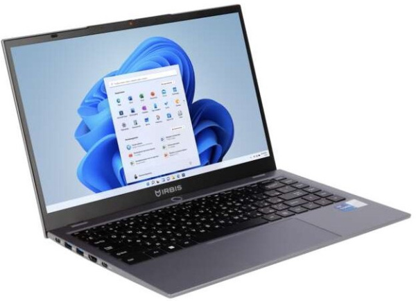 фото Ноутбук  Irbis 14NBP3003PD_G2 в Уфе 14 ", Core i5, 16 Гб RAM, 512 Гб SSD, Iris Xe Graphics, Светло-серый