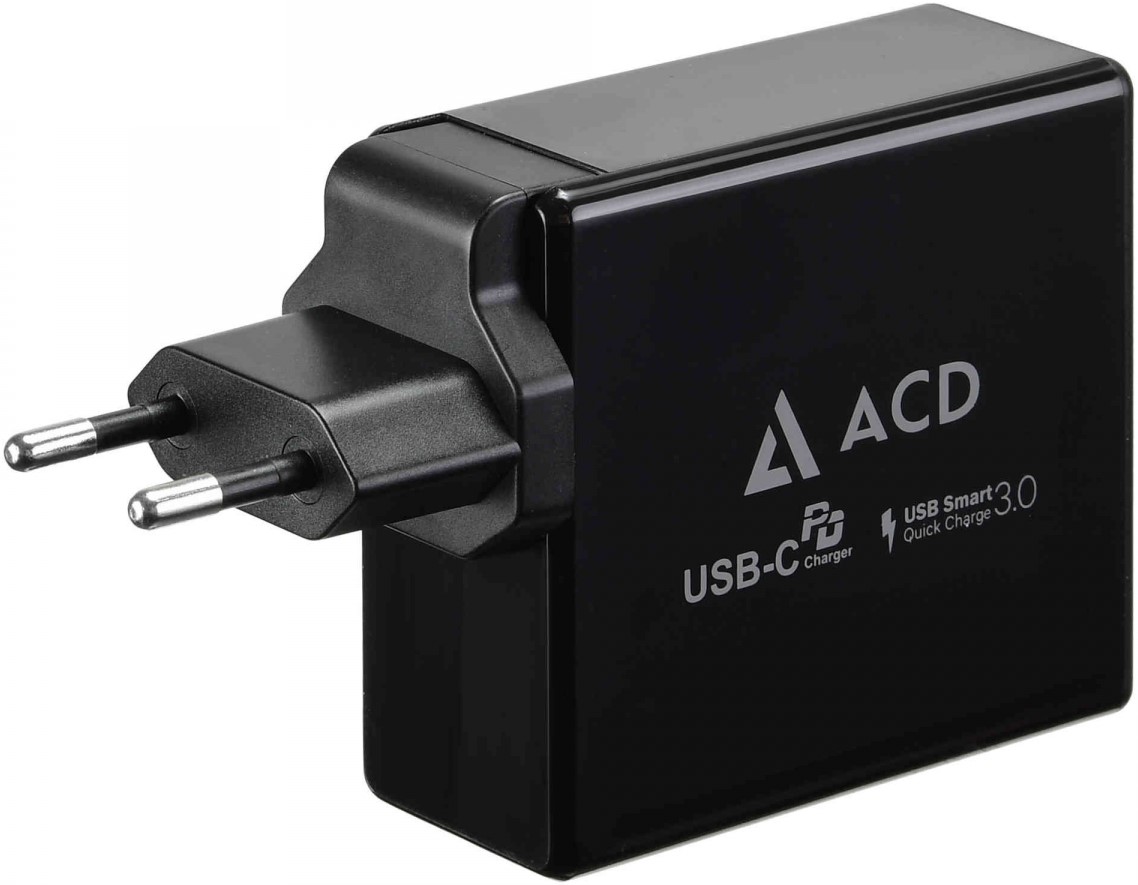 

Зарядное устройство сетевое ACD ACD-P602W-V1B 60Вт, 2xUSB 1PD+1QC, 3.6~20В/3А, RTL, ACD-P602W-V1B