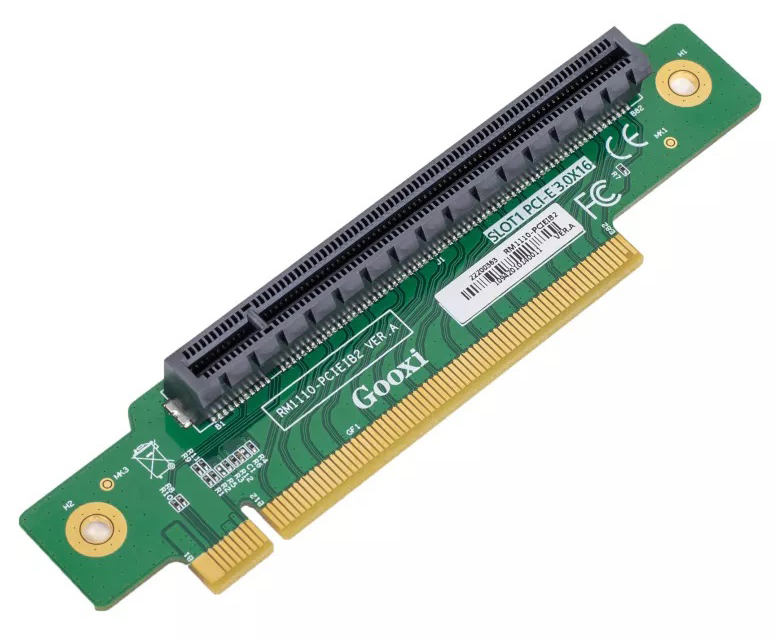 

Адаптер SNR SNR-RM1110-PCIEIB2 1x PCI-Ex16 для серверов, 1U серии RS/RE, SNR-RM1110-PCIEIB2