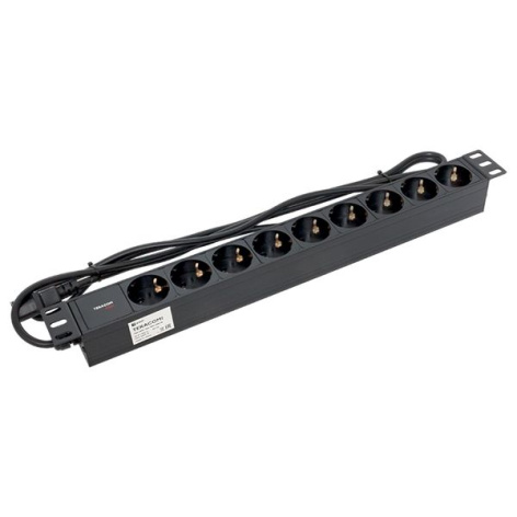фото Блок розеток 19", 9 розеток EKF TRP-HPD-10A-9SH-2MC14 в Самаре