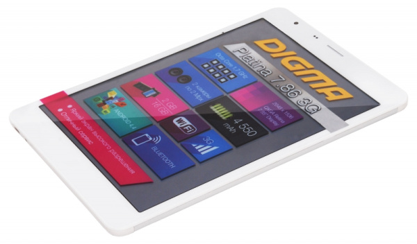 фото Планшет  Digma Platina 7.86 3G White Silver