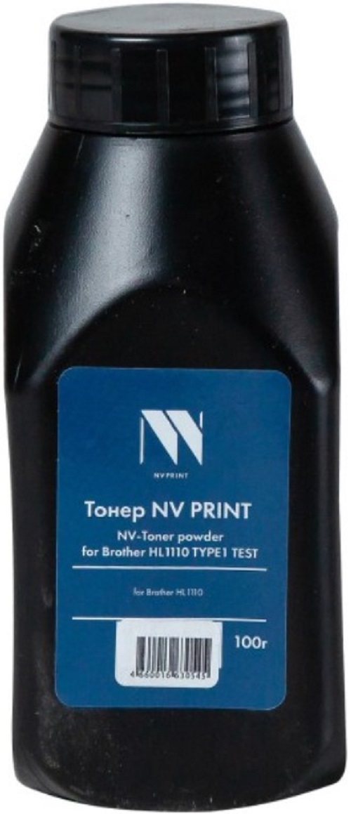 

Тонер NVP NV-HL1110-TYPE1-TEST для Brother HL-1110, 1112, 1210WR, 1212WR, DCP-1510R, 1512R, 1610WR, 1612WR, MFC-1810, 1815R, 1910, 1912WR, black, NV-HL1110-TYPE1-TEST