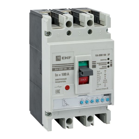фото Автоматический выключатель в литом корпусе  EKF mccb99-100-100me в Уфе