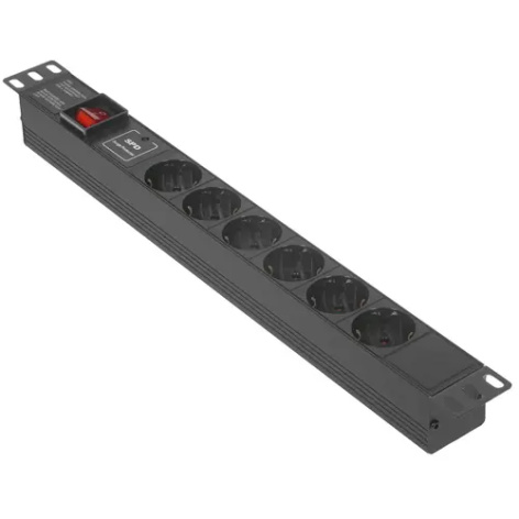 фото Блок розеток  Exegate ServerPro PDU-19H607 Al-6S-C14-SW-SPD1 в Нижнем Новгороде
