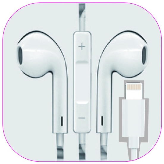 

Наушники GoPower GPHP10 00-00022805 Lightning (m) белые, GPHP10