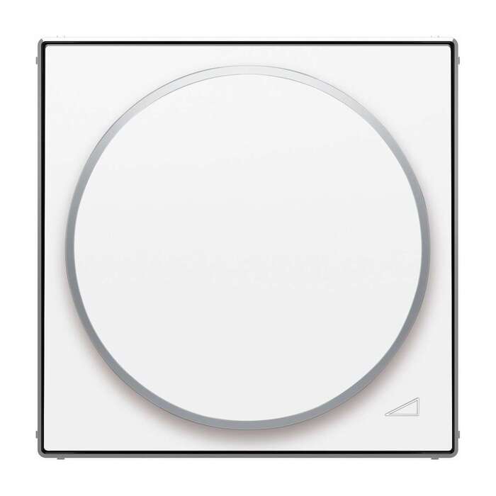 

Накладка ABB 2CLA856020A1101 с поворотной ручкой для механизма поворотного светорегулятора, альпийский белый, 2CLA856020A1101