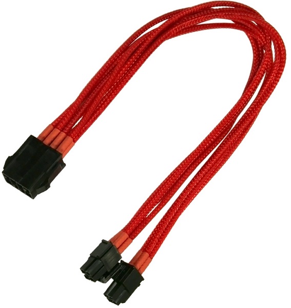 

Удлинитель Nanoxia NX8PV3ER 8-pin EPS, 30см, индивидуальная оплетка, красный, NX8PV3ER
