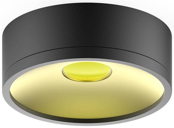 

Светильник Gauss HD026 LED накладной HD026 12W (черный/золото) 3000K 140х50,770лм,, HD026