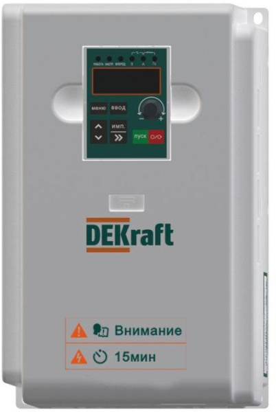 Изображение товара Преобразователь частоты DEKraft DEKV060G5R5P7R5T4B