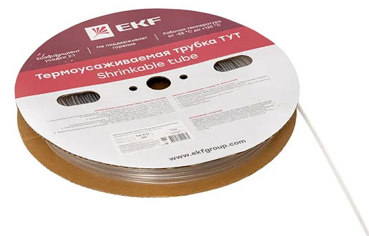 фото Термоусаживаемая трубка  EKF tut-2-tr